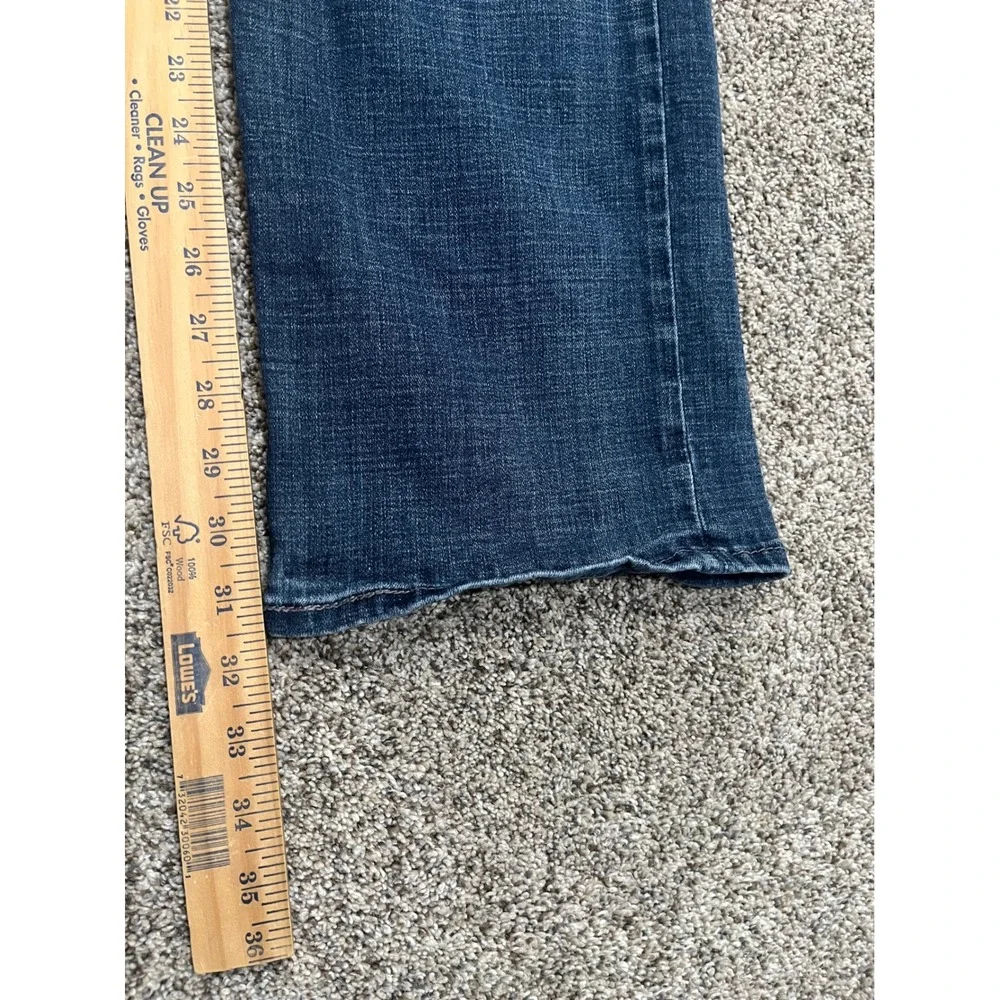 BKE Tyler Straight Leg Jeans Mens 36x32 Medium Wash Stretch Denim Blue Pants
